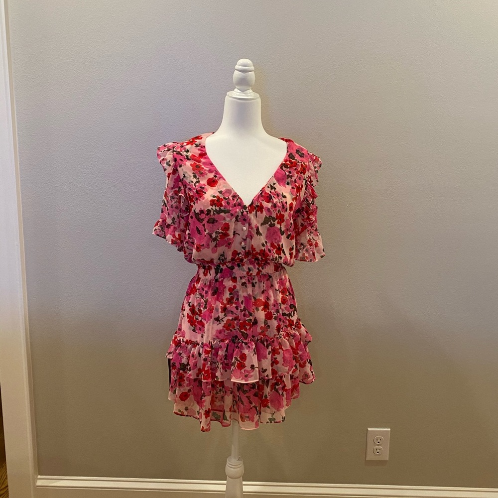 Floral mini dress